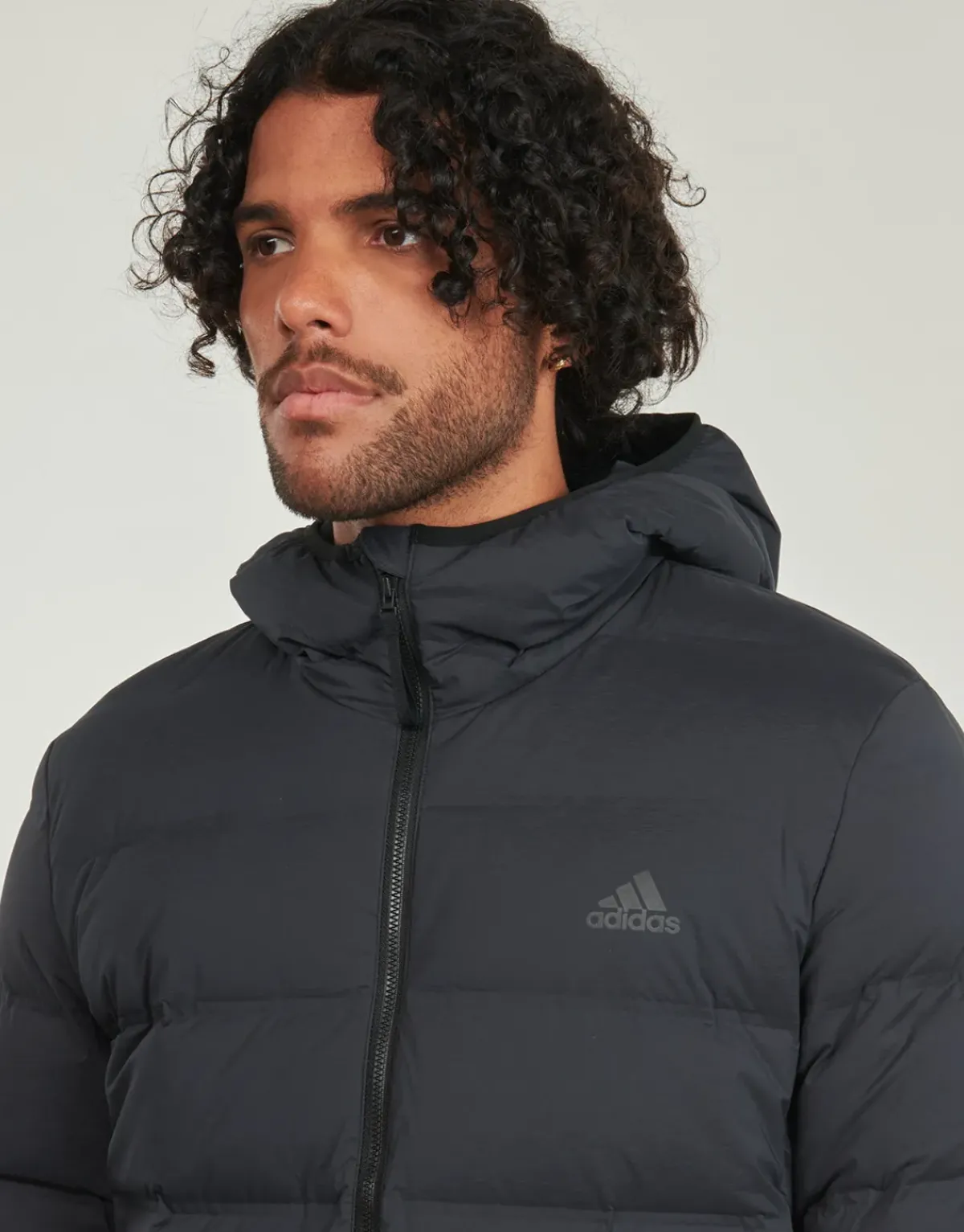 Adidas Sportswear - Helionic Stretch Hooded Down Jacket