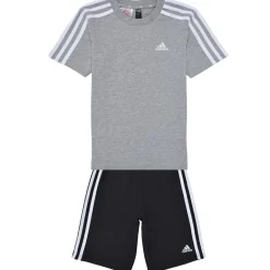Adidas Sportswear - Essentials 3-Stripes Tee and Shorts Set