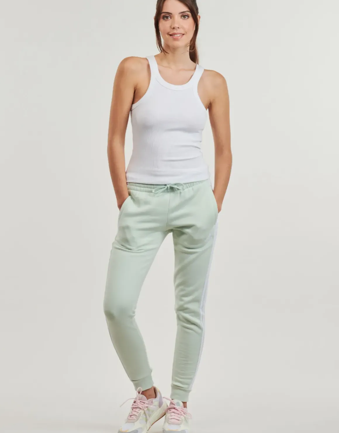 Adidas Sportswear - Essentials 3-Stripes Fleece Joggers
