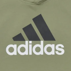 Adidas Sportswear - Essentials Two-Colored Big Logo Cotton Hoodie