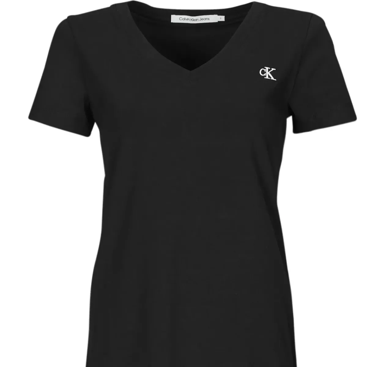 Calvin Klein Jeans - CK EMBROIDERY STRETCH V-NECK