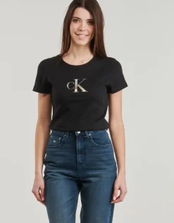 Calvin Klein Jeans - GRADIENT CK SLIM TEE