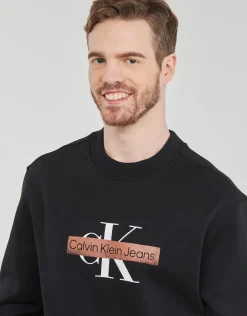 Calvin Klein Jeans - MONOLOGO STENCIL CREW NECK