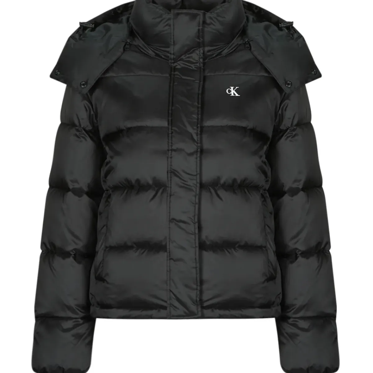 Calvin Klein Jeans - SHINY MONOLOGO ND SHORT PUFFER