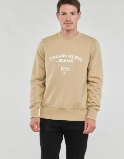 Calvin Klein Jeans - VARSITY CURVE CREW NECK