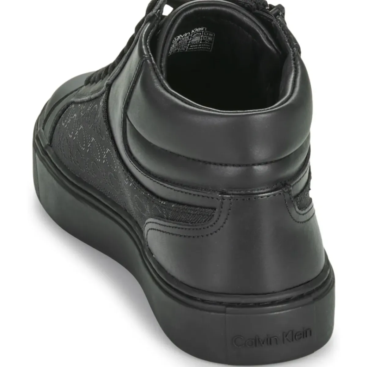 Calvin Klein Jeans - HIGH TOP LACE UP W/ZIP MONO