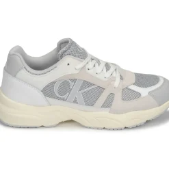 Calvin Klein Jeans - RETRO TENNIS LACEUP MIX LTH