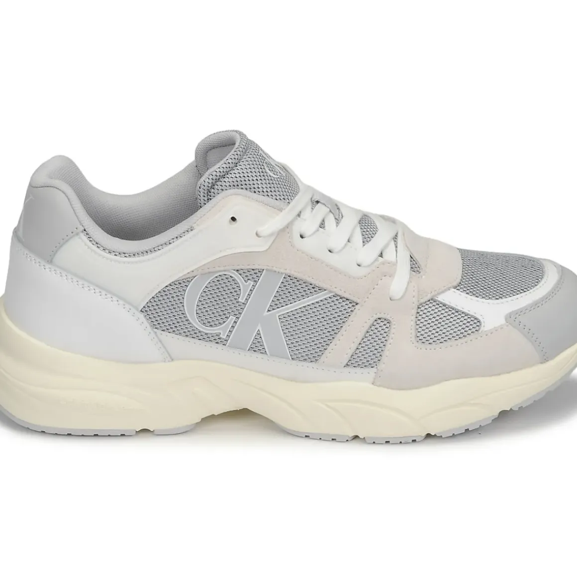 Calvin Klein Jeans - RETRO TENNIS LACEUP MIX LTH