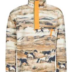 Columbia - HELVETIA II PRINTED HALF SNAP FLEECE