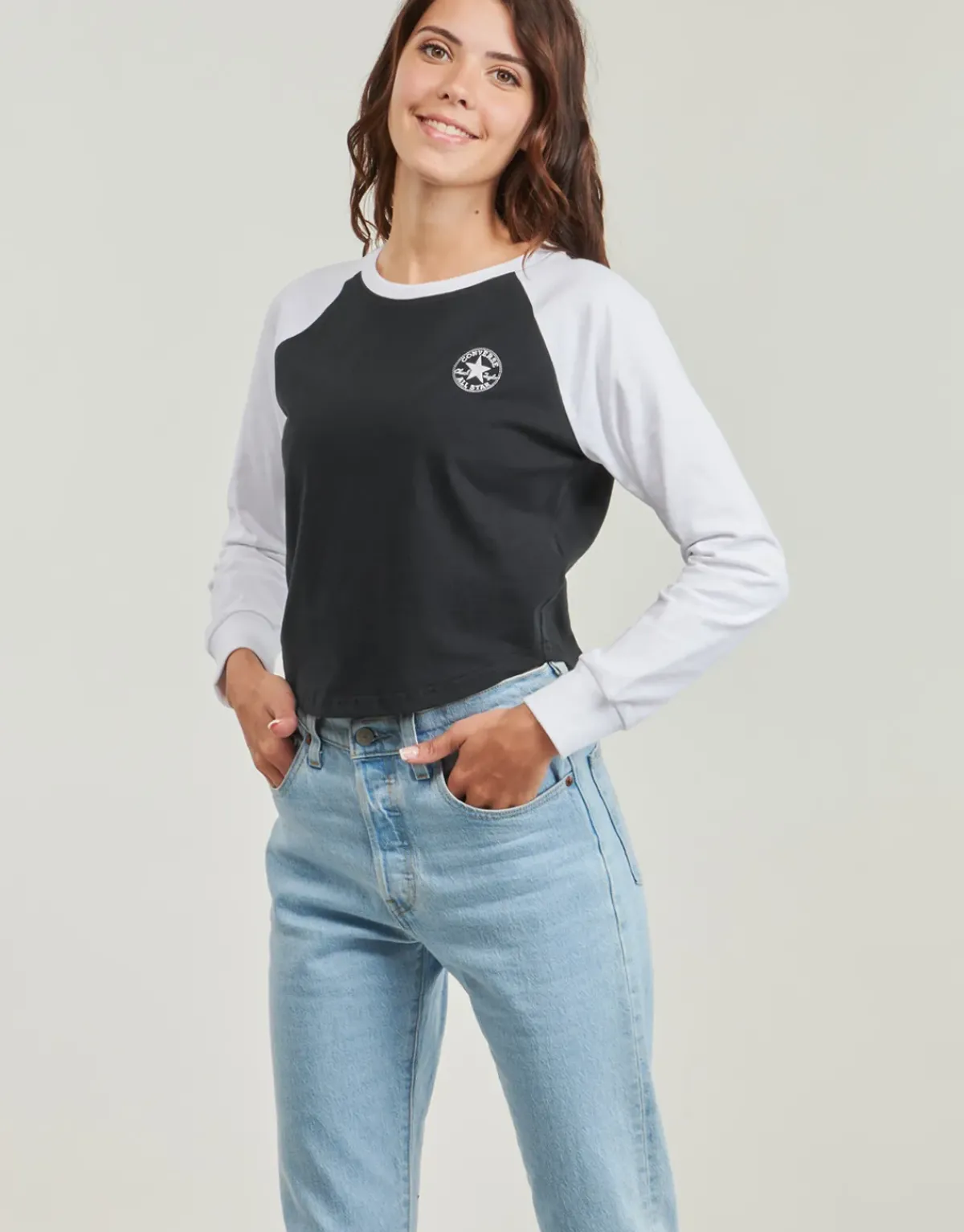 Converse - RAGLAN LONG-SLEEVE TOP