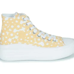 Converse - CHUCK TAYLOR ALL STAR MOVE FLORAL PLATFORM LO-FI CRAFT HI