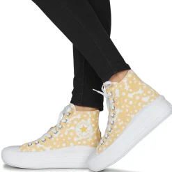 Converse - CHUCK TAYLOR ALL STAR MOVE FLORAL PLATFORM LO-FI CRAFT HI