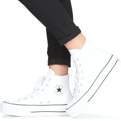 Converse - CHUCK TAYLOR ALL STAR LIFT CLEAN LEATHER HI