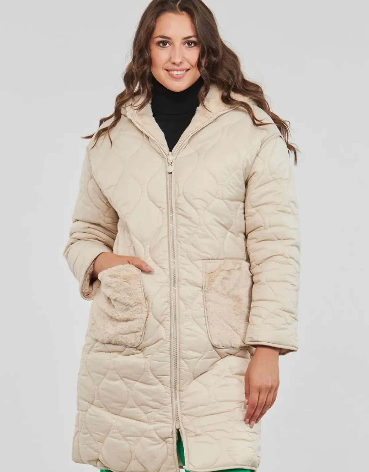 Derhy - FAUSTINE PARKA REVERSIBLE