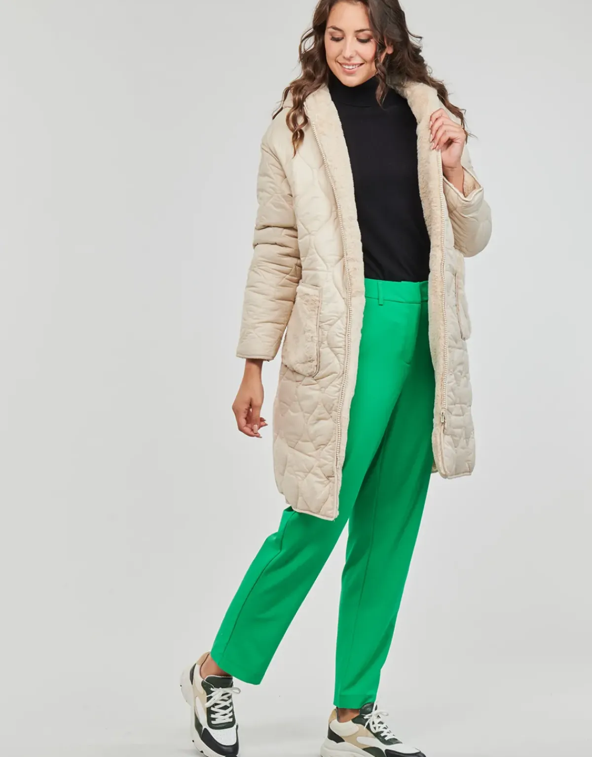 Derhy - FAUSTINE PARKA REVERSIBLE