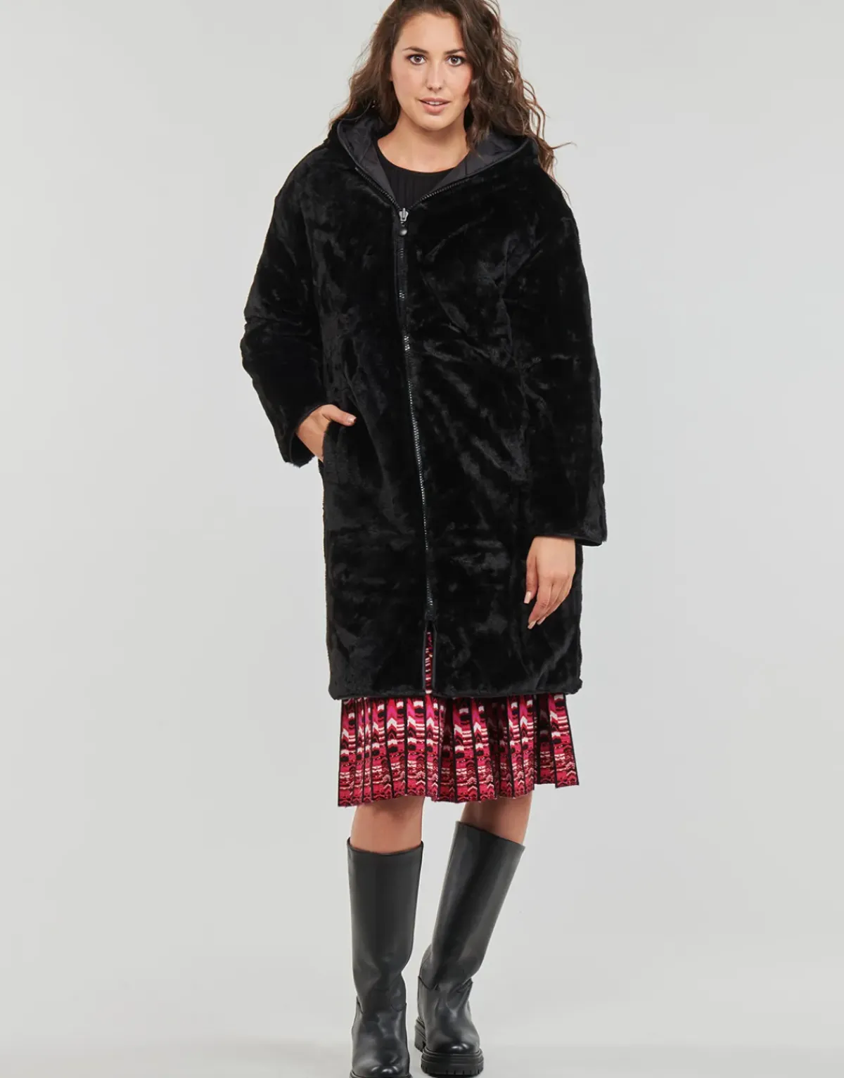 Derhy - FAUSTINE PARKA REVERSIBLE