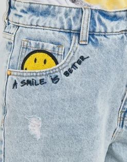 Desigual - DENIM_CAT SMILE