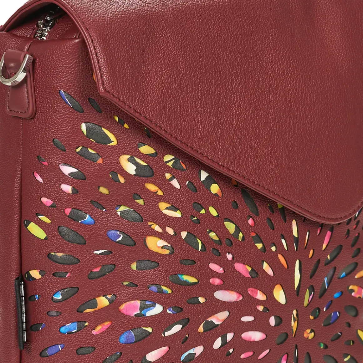 Desigual - BACK BLACKWELL JERSEY GRANATE