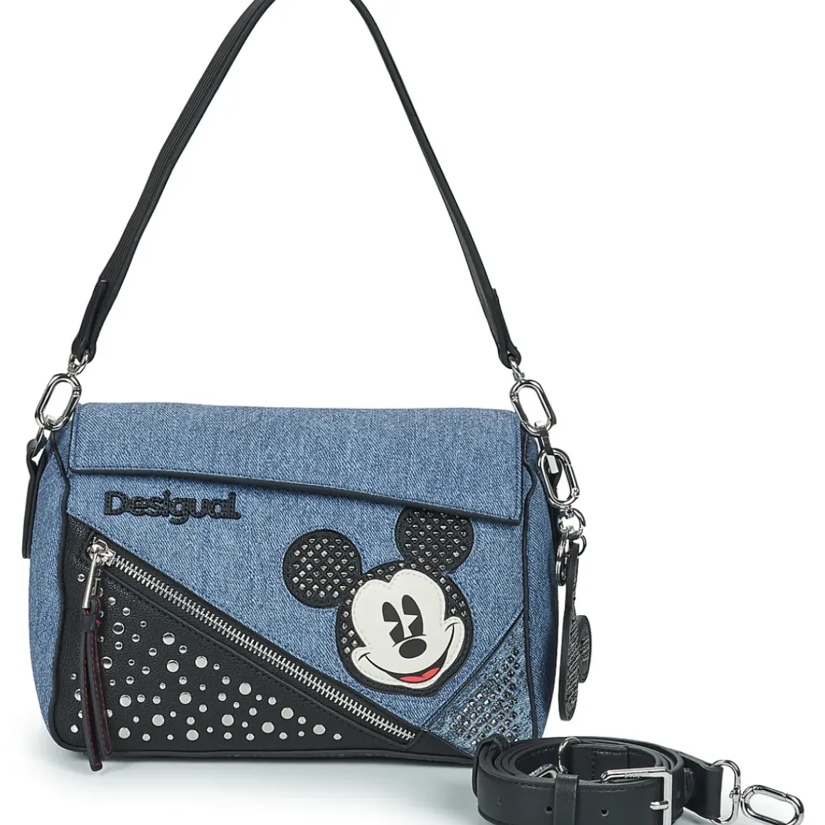 Desigual - BAG MICKEY DENIM EDGE PHUKET MINI NF PU