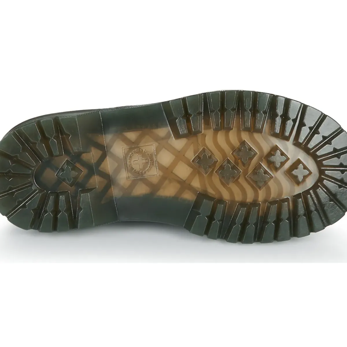 Dr. Martens - Bex Heart Zip Boot J Black Patent Lamper