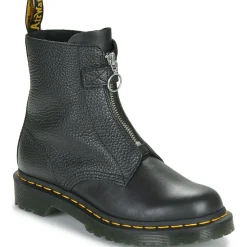 Dr. Martens - 1460 FRONT ZIP BLACK WANAMA