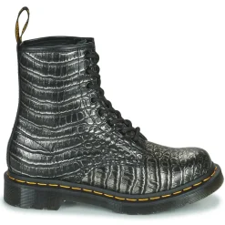 Dr. Martens - 1460 GUNMETAL WILD CROC EMBOSS