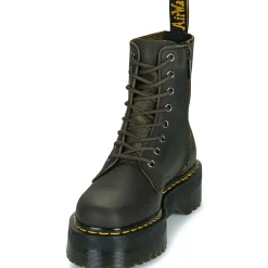 Dr. Martens - Jadon Charcoal Grey Burnished Waxy Pull Up