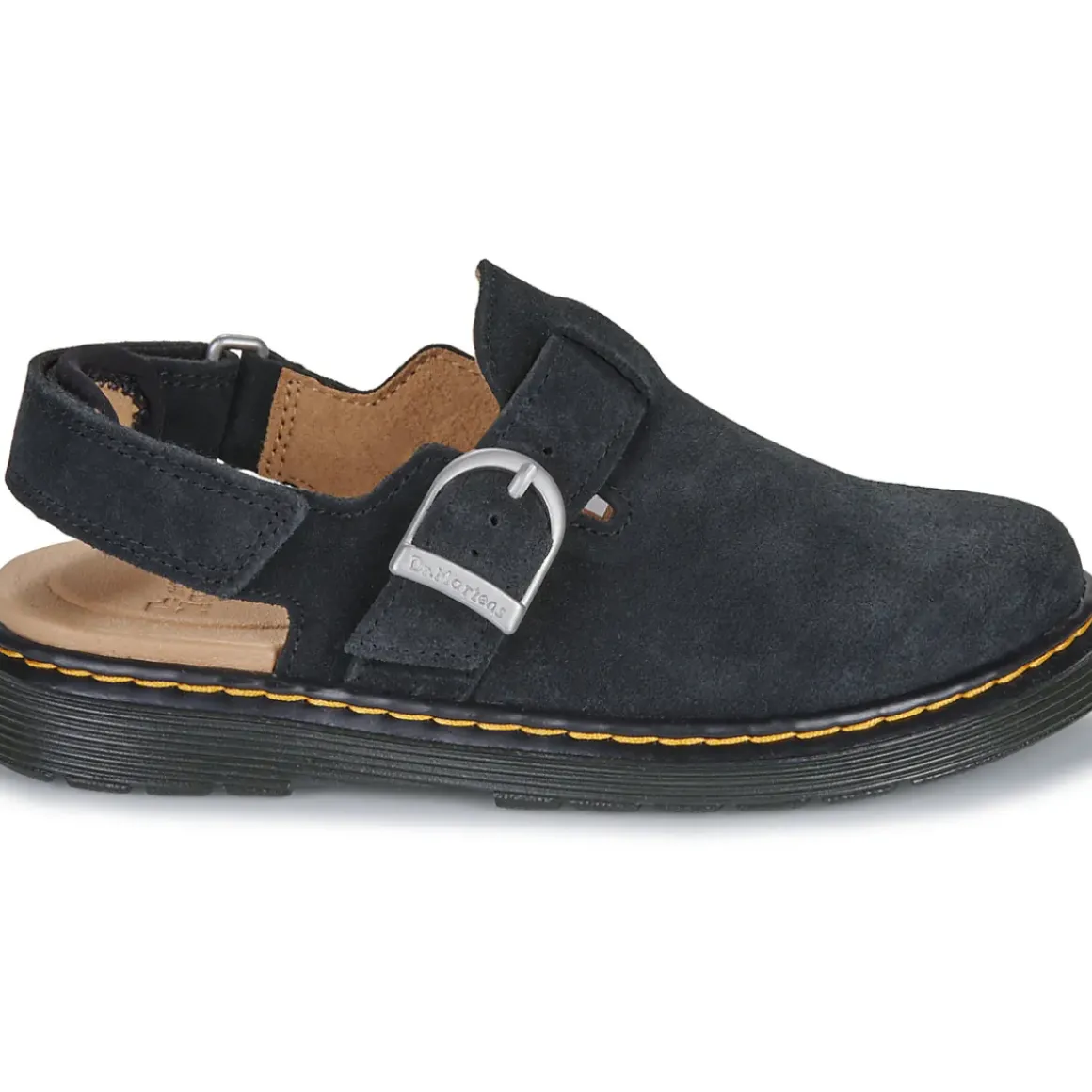 Dr. Martens - Jorgie J Mule Black Bronx Suede