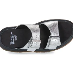 Dr. Martens - Josef Slide Silver Metallic Tumble