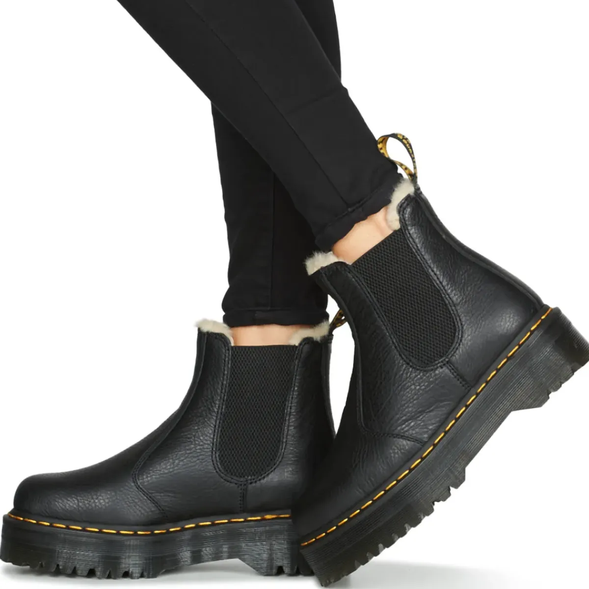 Dr. Martens - 2976 QUAD FL BLACK PISA