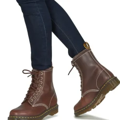 Dr. Martens - 1460 SERENA DARK BROWN CLASSIC PULL UP