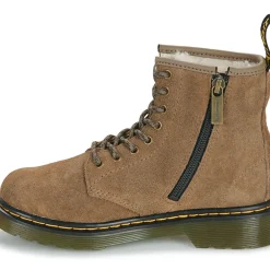 Dr. Martens - Serena J Dark Khaki Bronx Suede