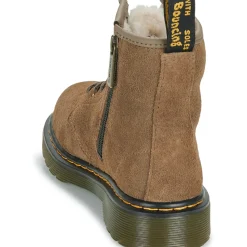 Dr. Martens - Serena J Dark Khaki Bronx Suede