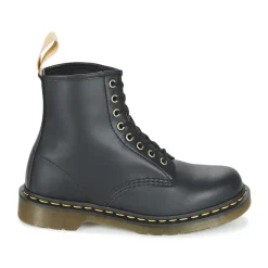 Dr. Martens - VEGAN 1460 BLACK FELIX RUB OFF