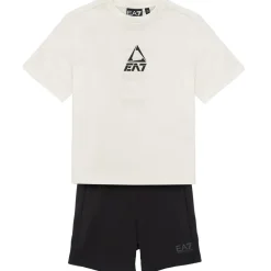 Emporio Armani EA7 - TRAIN LOGO SERIES BOY KIT TEE-SHORTS FREE