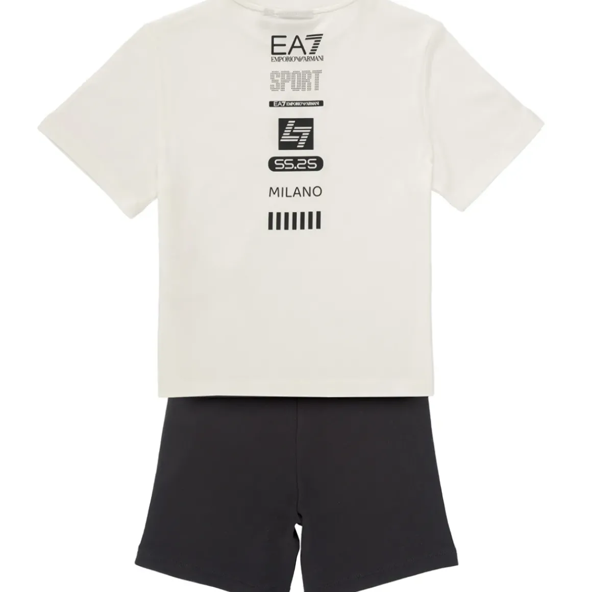 Emporio Armani EA7 - TRAIN LOGO SERIES BOY KIT TEE-SHORTS FREE