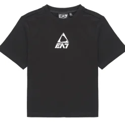 Emporio Armani EA7 - TRAIN LOGO SERIES BOY KIT TEE-SHORTS FREE