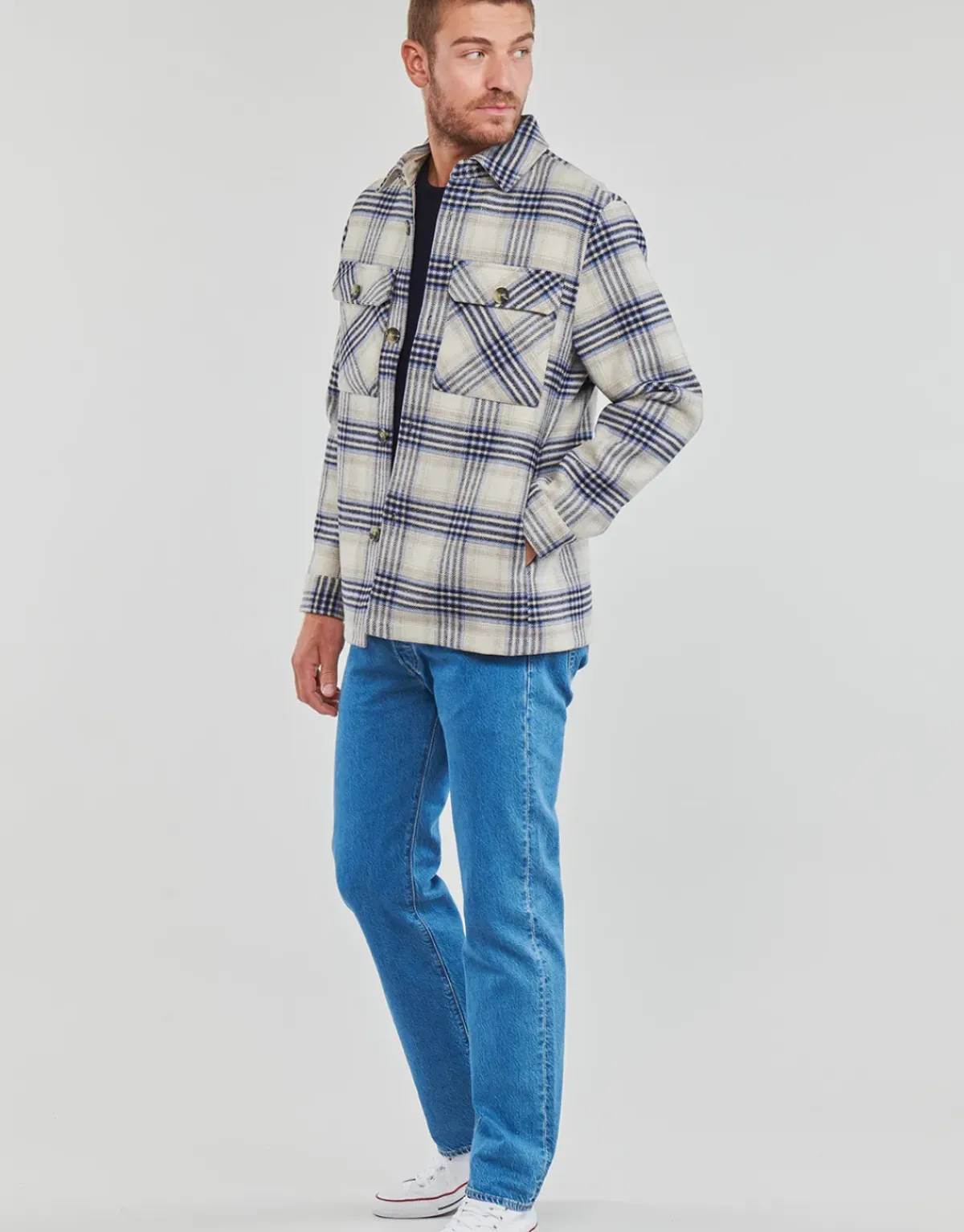 Esprit - CHECK OVERSHIRT