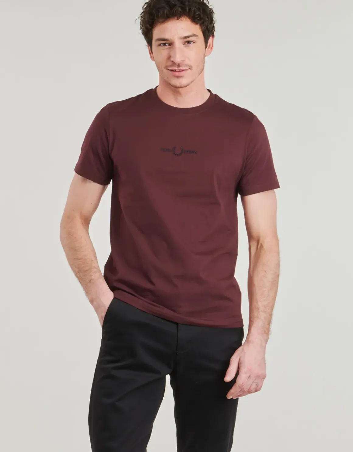 Fred Perry - EMBROIDERED T-SHIRT
