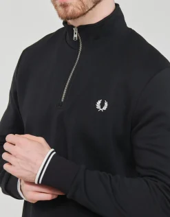 Fred Perry - HALF ZIP SWEATSHIRT