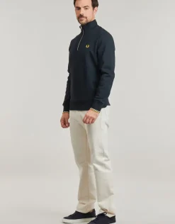 Fred Perry - HALF ZIP SWEATSHIRT