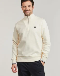 Fred Perry - HALF ZIP SWEATSHIRT