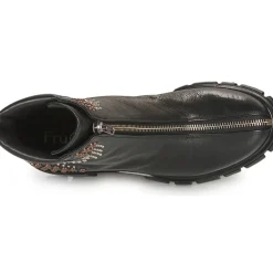 Fru.it - 8340-953-GLOVE-NERO-BROCHIE-MULTICOLOR