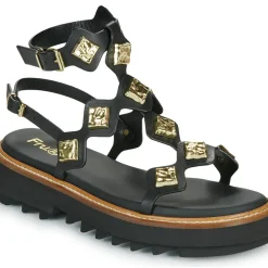 Fru.it - 9169-100-HELGA-NERO-TEXANO-NERO