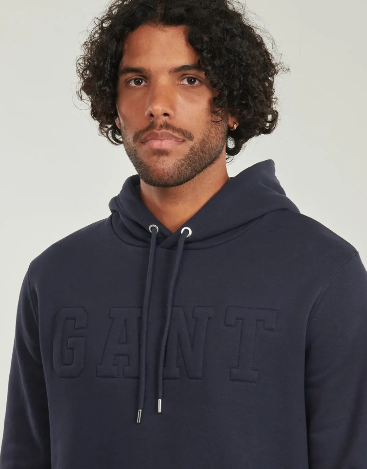 Gant - EMBOSSED SWEAT HOODIE