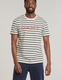 Gant - GRAPHIC STRIPED SS T-SHIRT