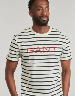Gant - GRAPHIC STRIPED SS T-SHIRT