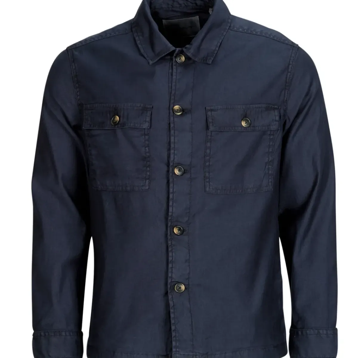 Gant - REG COT/LINEN OVERSHIRT