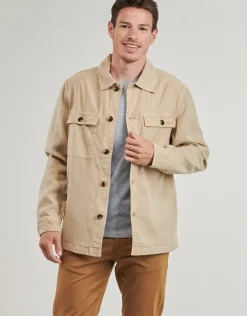 Gant - REG COT/LINEN OVERSHIRT