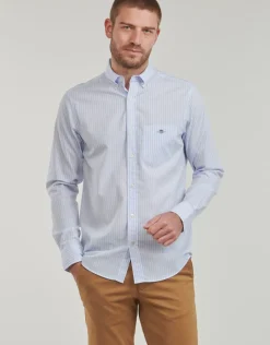 Gant - REG POPLIN STRIPE SHIRT